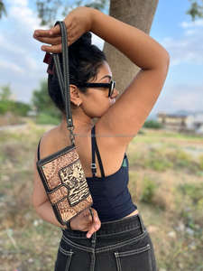 Portefeuille en cuir de fourrure à imprimé animal de style occidental pochette à fermeture à pression pour femmes vente à chaud - Product Image 5