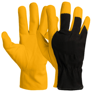 XL Heavy-Duty Goat Grain <b>Leather</b> Assembly <b>Gloves</b> Most Popular Industrial Safety <b>Gloves</b> Abrasion Resistance for Working <b>Gardening</b> - Product Image 2