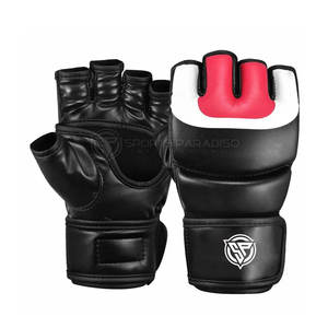Gants d'entraînement professionnels pour hommes MMA sur mesure et dernière conception gants MMA en cuir Pu meilleurs gants en cuir MMA - Product Image 4