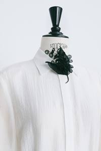 Vêtements de haute qualité Blouses et chemises pour femmes Usine Eco Friendly 80% Modal 20% Polyester CAMILA CHEMISE CLASSIQUE Marque de mode - Product Image 6