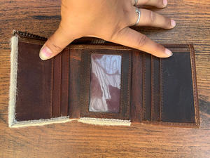 Nouvelle pochette en cuir de fourrure de vachette véritable Nouveau design élégant multi-usages Western vente chaude véritable peau de vache petits portefeuilles pour les femmes - Product Image 6