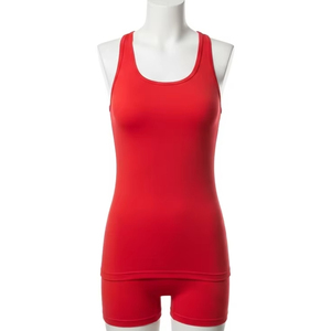 Breathable Short Spandex Polyester Tank Tops Lightweight Stretch Fabric Quick Dry Fit <b>for</b> Fitness <b>Gym</b> Running Yoga Wear - Product Image 5