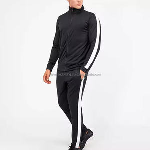 Sweat-shirt de sport écologique 100% coton imprimé personnalisé pour hommes Gym Fitness ensemble de pantalons de survêtement à capuche de haute qualité grande taille - Product Image 4