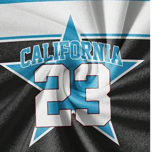 Maillot de football américain en maille respirante 100% polyester de haute qualité, imprimé par sublimation avec nom et numéro - Product Image 3