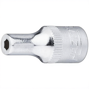 Llave de vaso cuadrada Hazet de 1/4'' y 6 puntas con perfil de tracción y manguitos antideslizantes, alicates duraderos para uso profesional - Product Image 3