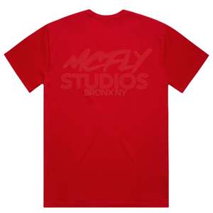 Ruby Graphic <b>T</b> <b>Shirt</b> for Men and <b>Women</b> Minimal Crown Logo Design <b>Red</b> Cotton Premium Casual Street Style Tee - Product Image 2