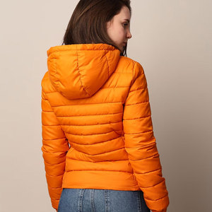 Winter Fashion Women's Outdoor Puffer <b>Jackets</b> Breathable <b>Jacket</b> with Hooded Feature Wholesale Fabric Street Wear - Product Image 4