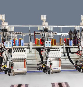 Máquina de Bordar Industrial de Alta Calidad con Lentejuelas y Cuentas |   Equipo de Bordado Computarizado de Múltiples Cabezas - Product Image 1