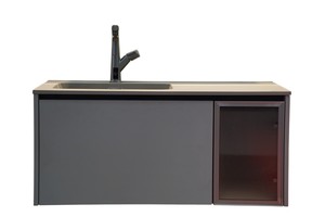 Résistant à l'eau Anti-Termite Résistant au feu Zéro formaldéhyde Lucien Free Haute durabilité Meuble sous-vasque pour salle de bain Malaisie - Product Image 2