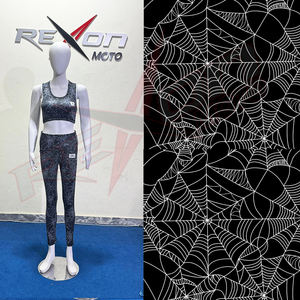 Ensemble de vêtements de sport pour femmes à sublimation graphique personnalisée sans couture leggings et soutien-gorge de sport pour l'entraînement de yoga et de gymnastique - Product Image 5