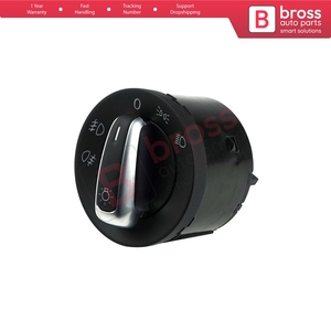 Bouton de commande de phare chromé BDP188 pour 3C8 941 431C - Product Image 6