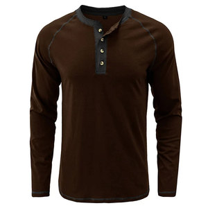 Camisetas de cuello redondo para hombre 2024, camisetas de diseño clásico de manga larga para hombre, ropa informal ligera, camisetas para hombre - Product Image 4