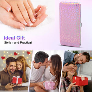 Kit profesional de 12 piezas para el cuidado de las uñas de acero inoxidable con cortaúñas 7 en 1, lujoso juego de manicura y pedicura para mujeres y hombres - Product Image 6