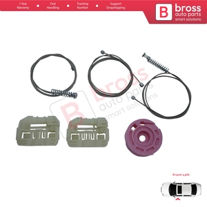 ชุดซ่อมมอเตอร์กระจกหน้าต่างด้านหน้าซ้าย รุ่น BWR5014 สำหรับ I30 MK1 FD ปี 2007-2012 5 ประตู 824712L001 - Product Image 4