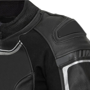 Veste de moto pour homme en cuir véritable, prix imbattable, couleur unie, vente en ligne - Product Image 6