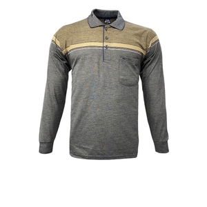 Camiseta de Manga Larga a Rayas para Hombre, Hecha de Tela Suave y Cómoda 30/1, Ropa Casual para Hombre - Product Image 5