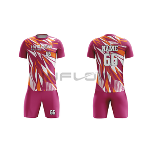 Conjuntos de Uniformes de Fútbol de Jersey Unisex Transpirables y Antiarrugas, Servicio OEM para Equipos de Fútbol Locales, Camiseta de Fútbol - Product Image 2