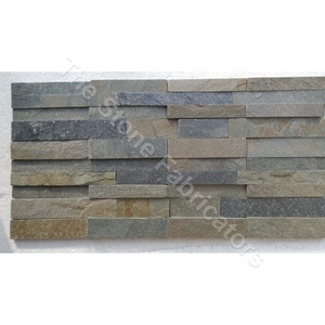 Natural Green Quartzite <b>Wall</b> <b>Panel</b> Tile-Traditional Design Split Surface for Hotel Building Resort Interior/Exterior Use TSF - Product Image 1