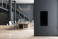 Calefactor Eléctrico de Aluminio y Fibra de Carbono de 800W con Ahorro de Energía, Montaje en Pared, Control Remoto, Protección Contra Sobrecalentamiento Rápido, 16m²