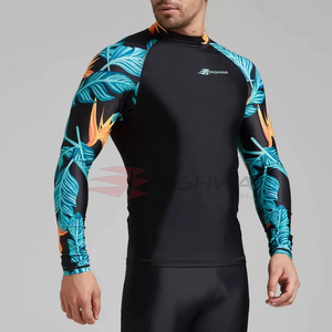 Camisetas de Compresión para Hombre, Diseño Nuevo, Transpirables, de Secado Rápido, Spandex/Poliéster, Manga Larga, para Fitness - Product Image 5