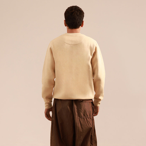 Sudadera con capucha de lana de algodón 100% para hombre con estampado de pantalla personalizado para ropa de calle o ropa deportiva - Product Image 2