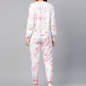 Comfortable High Grade Women <b>Tie</b> <b>Dye</b> Sweat Suit For Sale Hot Product Solid Color Women Sweat Suits - Product Image 3