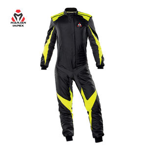 Combinaison de course de karting personnalisée en nylon/coton respirant pour adultes, unisexe, design personnalisé, couleur et logo, toutes saisons - Product Image 3