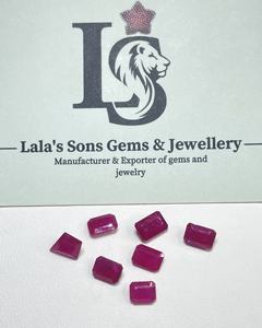 Rubis du Mozambique de qualité supérieure, 100% naturel, chauffé, 5x7 mm, forme mixte, couleur rose rougeâtre, pierre précieuse en vrac pour la fabrication de bracelets - Product Image 4