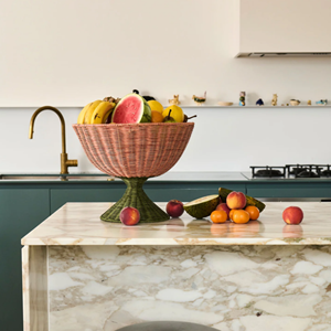 Bol à fruits en rotin populaire, bol de service en rotin de couleur mélangée, style minimaliste, vente en gros de décoration d'intérieur et d'articles de cuisine en provenance du Vietnam - Product Image 3