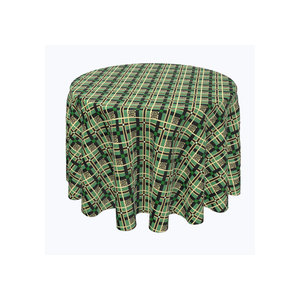 Bulk Supply Cotton Material Latest Design Embroidered Customized Print Round <b>Table</b> Clothes for Wedding - Product Image 4