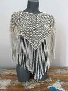 ชุดราตรีหรูหราป้องกันไฟฟ้าสถิตย์ของผู้หญิงชุดเดรสงานปาร์ตี้ตอนเย็นประดับลูกปัดผ้าปักไข่มุกอย่างสวยงามมีขอบ100% โพลีเอสเตอร์ - Product Image 5