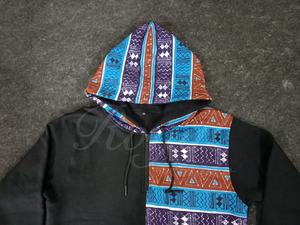 ROYAL KIMONO Sweat à capuche personnalisé pour homme et femme, 320 g/m², 100 % coton, fermeture éclair quart de tour, respirant, qualité supérieure, panneau de sublimation - Product Image 3