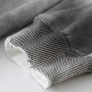 Precio al por mayor Material de alta calidad Logotipo personalizado Hombres Sudadera con capucha Peso pesado 450 Gsm Tie Dye Adult Acid Wash Sudaderas con capucha y sudaderas - Product Image 5