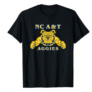 Carolina del Norte A & T Aggies Bulldog Tie Dye Shirt Unisex College Apparel Bold Graphic Tee para fanáticos - Product Image 6