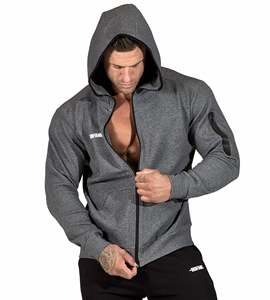Sudadera con capucha extragrande para hombre, 100% algodón, con cremallera completa, estampado de burbujas, logotipo personalizado, OEM, venta al por mayor - Product Image 1