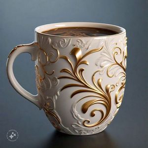 Wholesale Brass Art Deco Industrial <b>Sublimation</b> <b>Mug</b> for <b>Bulk</b> Orders Customizable <b>Coffee</b> Cup Printing Personalized Gift Designs - Product Image 1