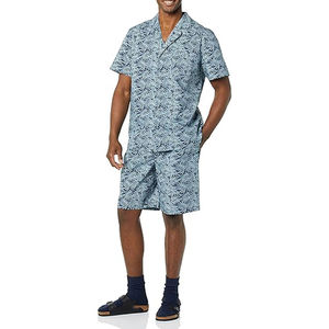 Nouvelle arrivée ensemble court personnalisé pour hommes vente en gros vêtements de rue d'été ensemble court deux pièces taille d'impulsion hommes ensembles courts - Product Image 2