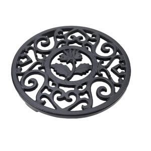 Hexagon Shaped With Wholesale Prices Silver Finished Iron <b>Trivet</b> Pot Holder Surface Protect plate For Kitchen Accessories - Product Image 4