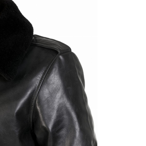 Blouson d'aviateur en cuir du Pakistan avec bandoulière Concevez votre propre mode en cuir de haute qualité pour hommes au meilleur prix - Product Image 6