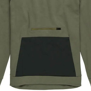 Sweat à capuche baggy en polaire éponge française sans ficelle marron vierge Essential100 % coton épais surdimensionné de haute qualité - Product Image 5