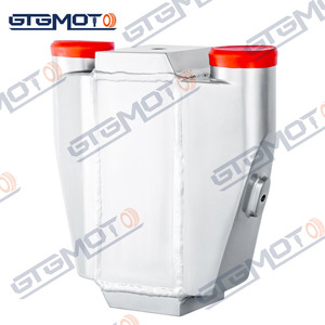 Gtgmoto Water-Lucht Intercooler 115X255X115Mm Kern, Luchtinlaat En Uitlaat Npt 1/<span class=keywords><strong>2</strong></span> - Product Image 2