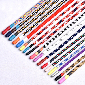 Tùy chỉnh dây rút dây quần áo Rope tái chế Polyester drawcord tất cả thân thiện với môi Silicone dây dây rút với Silicone <span class=keywords><strong>End</strong></span> - Product Image 2