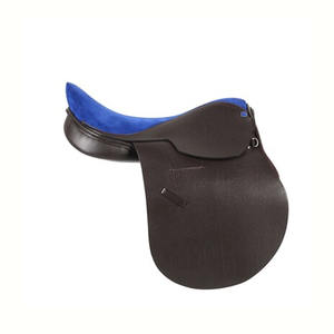 Soft quilted polo saddle <b>pad</b> ergonomic shape extra <b>cushioning</b> stylish design suitable for horse riding events and matches - Product Image 2