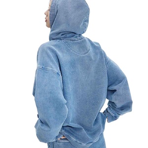Survêtement décontracté pour femme en polyester/coton lourd, à la mode, à porter en hiver, avec dentelle, couleur unie - Product Image 2
