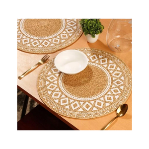 Nappe de table en toile de coton, tissage dense, texture unie, gris foncé, fabricant indien éco-responsable, décoration de table durable, vente au détail et en gros - Product Image 6