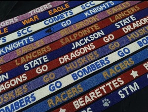 Sangle de sac à bandoulière réglable en perles faites à la main, remplacement de sangle de sac à bandoulière avec des perles décoratives et des clips dorés pour sac à main - Product Image 4