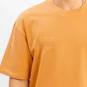 100% coton surdimensionné T-Shirt séchage rapide nouvelle mode coupe ample imprimé concevoir votre propre T-Shirt surdimensionné pour les hommes - Product Image 4