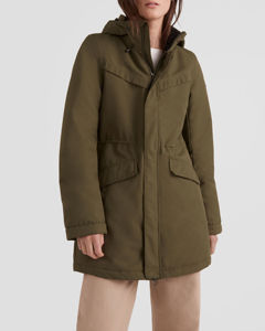 Chaqueta Parka Impermeable y Cortavientos para Mujer con Capucha y Cremallera Frontal, Diseñada para Senderismo al Aire Libre y Estilo Casual - Product Image 5