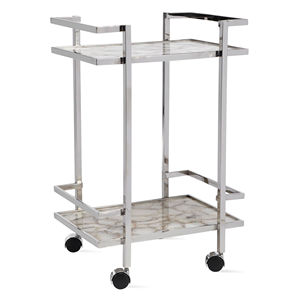 Luxury <b>Hotel</b> <b>Restaurant</b> Food <b>Supplies</b> Serving Glass Trolley Most Popular Selling 3 Tier Handmade Decorative Trolley - Product Image 2
