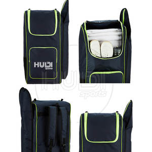 Bolsa de Cricket de alta resistencia con compartimento separado para zapatos y correas para los hombros elegante bolsa de lona de Cricket con múltiples bolsillos - Product Image 5